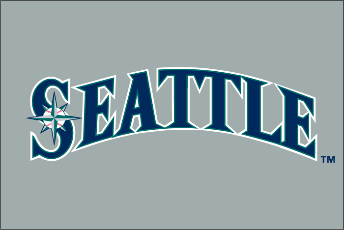 Seattle Mariners 2001-2014 Jersey Logo fabric transfer